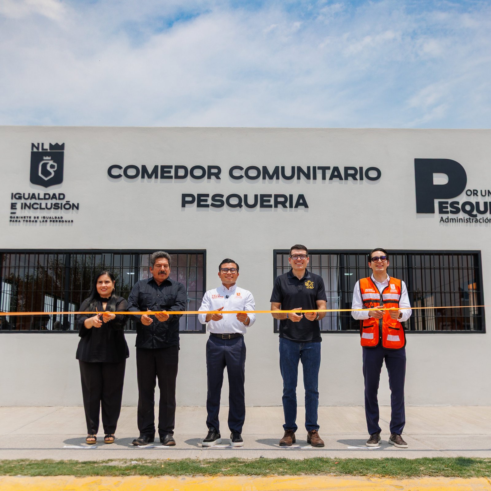 Encabeza Félix Arratia gira de supervisión y entrega de infraestructura social en Cerralvo y Pesqueria