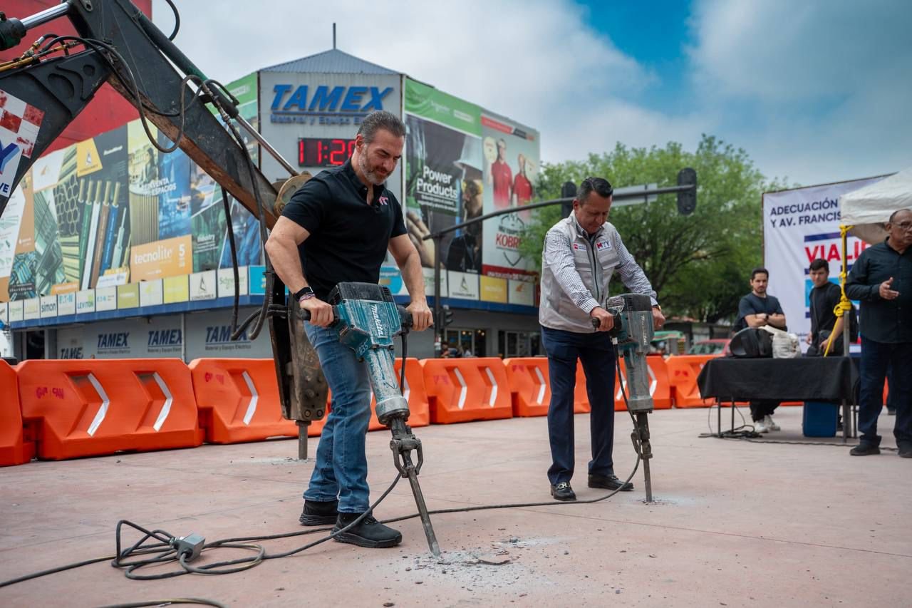 Inicia municipio adecuación vial en Pino Suárez y Madero