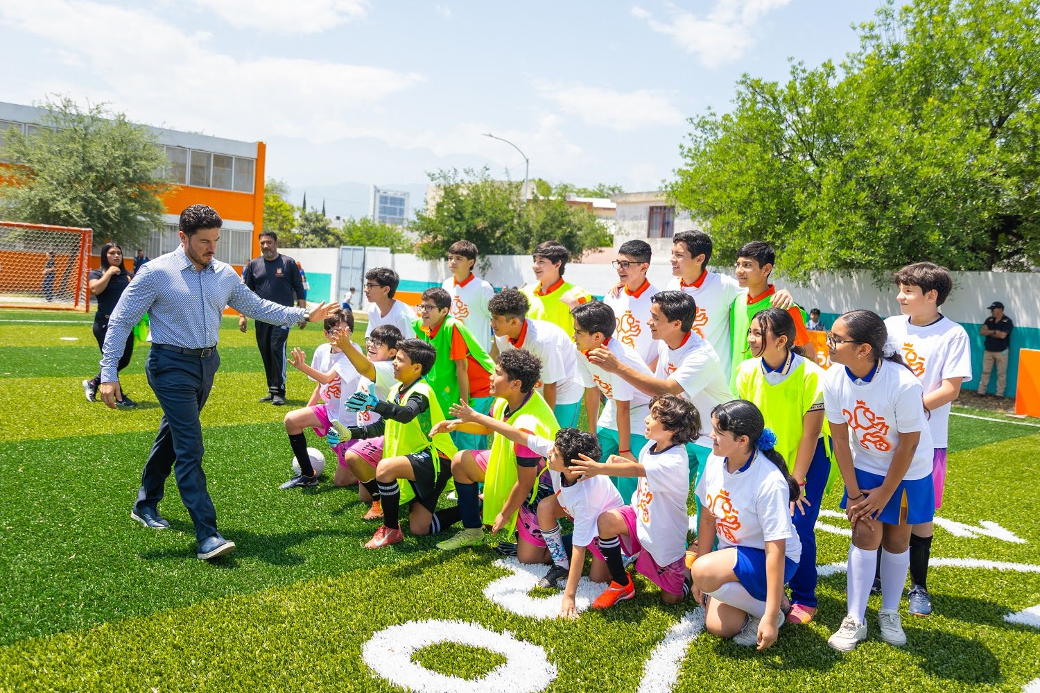 Anuncia Samuel García construcción de 30 nuevas escuelas para Nuevo León