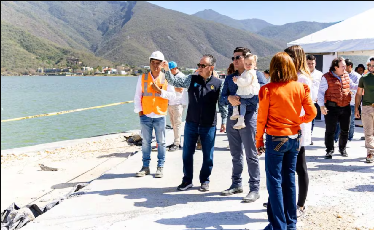 Supervis Samuel García presas de Nuevo León y alista estrategia ante la temporada de lluvias