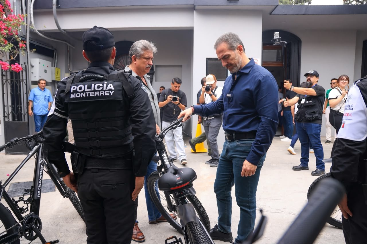 Despliega Monterrey operativo de seguridad en la zona Centro