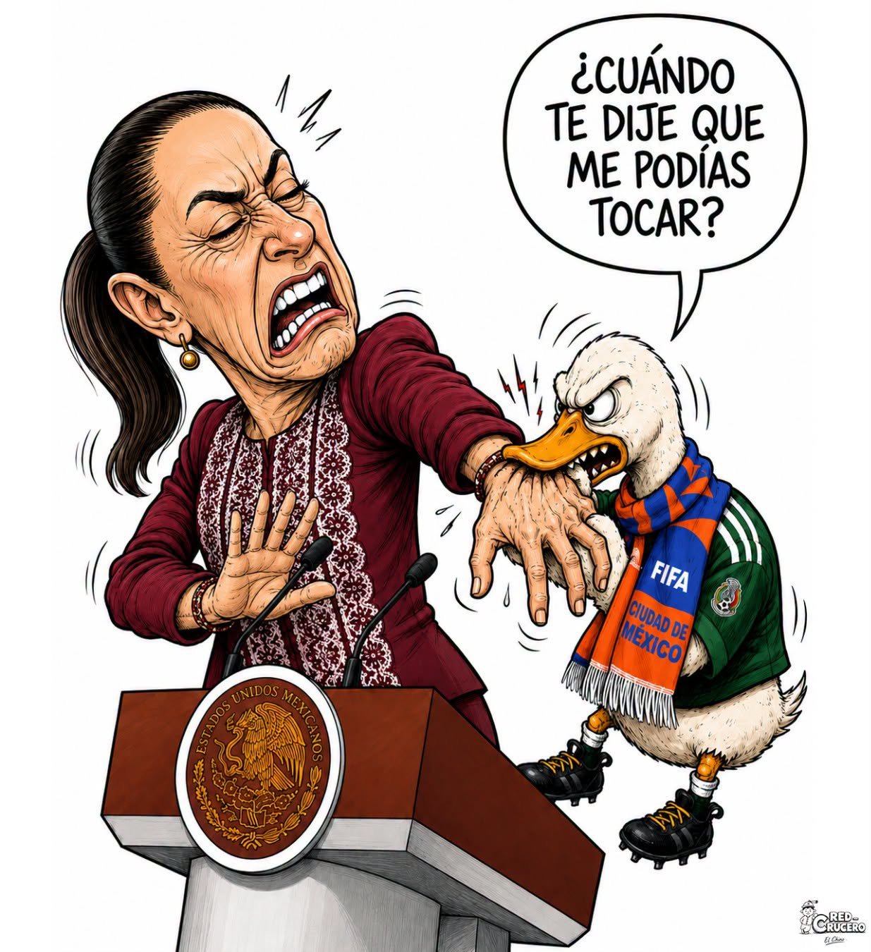 La cosa era de lejecitos