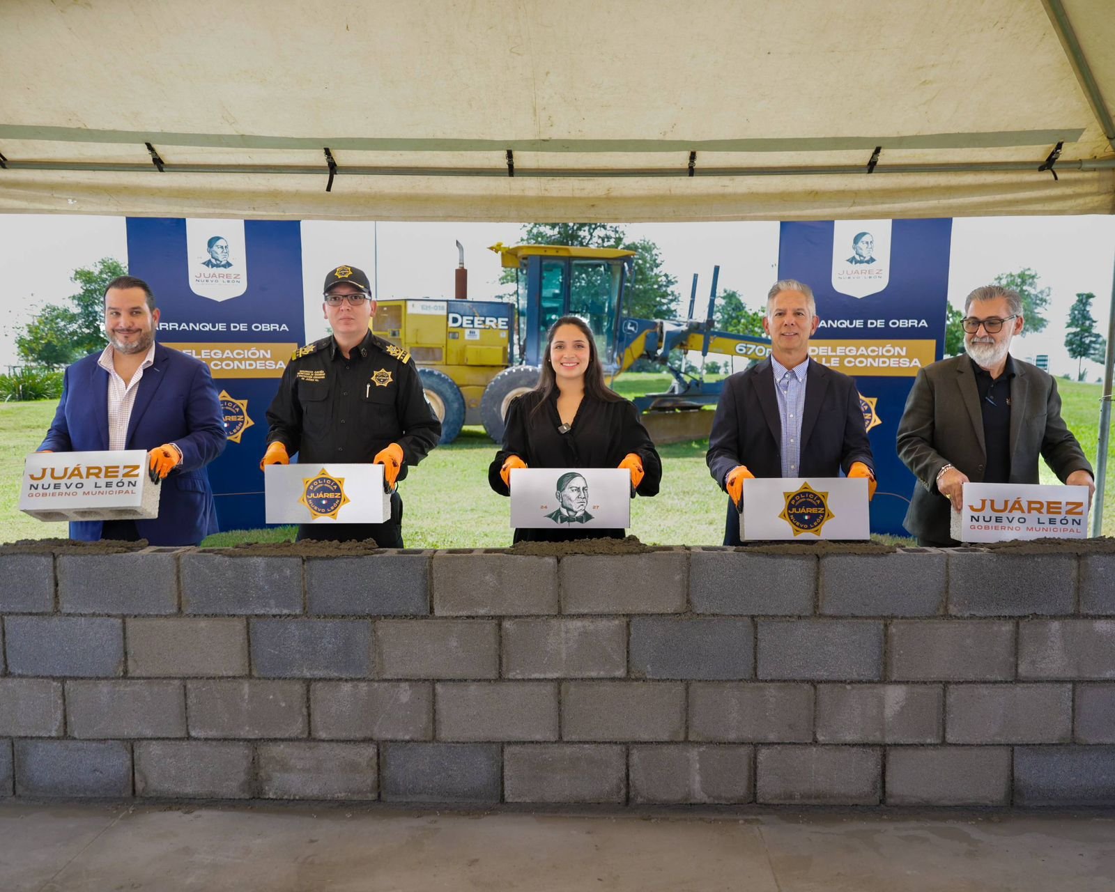 Fortalece Mónica Oyervides la seguridad con construcción de Delegación de Policía en Valle Condesa