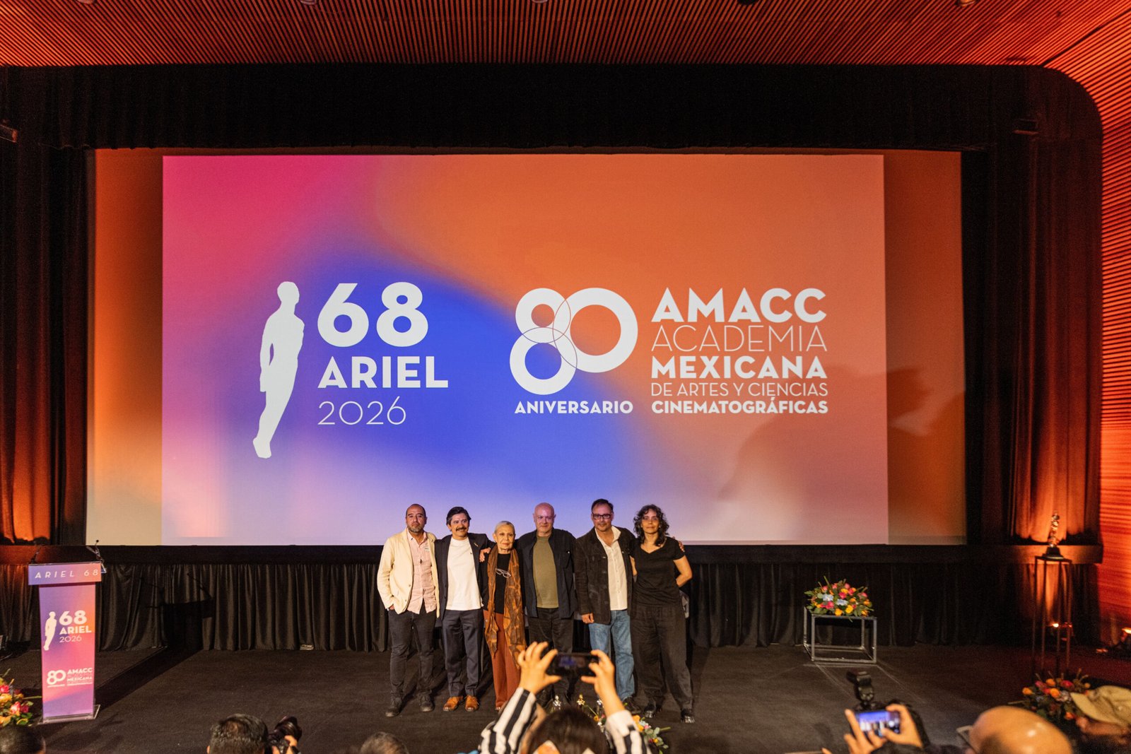 Anuncia la AMACC a los nominados en la 68° edición del Premio Ariel en sus 25 categorías