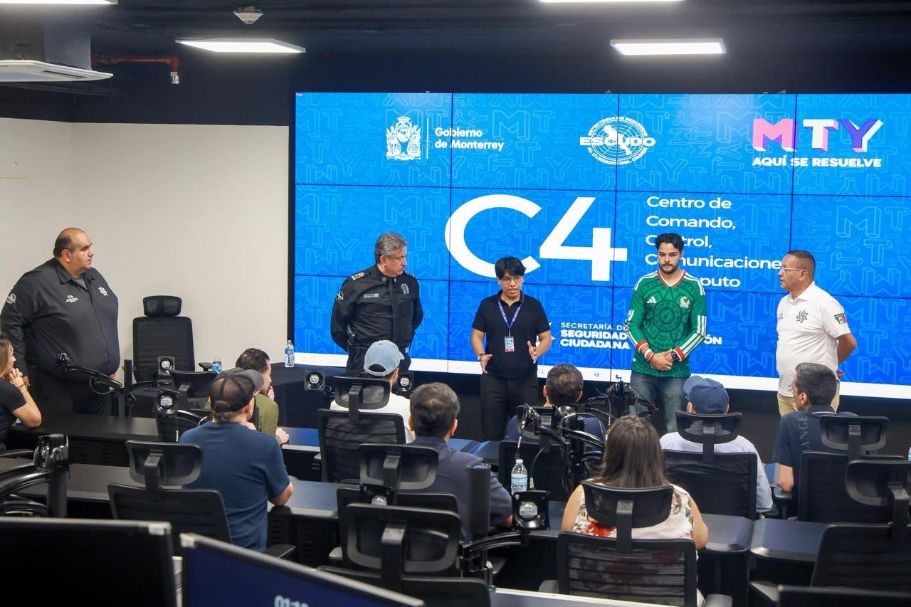 Sorprende tecnología de Monterrey a Delegación de Arabia Saudita que visitó el C4