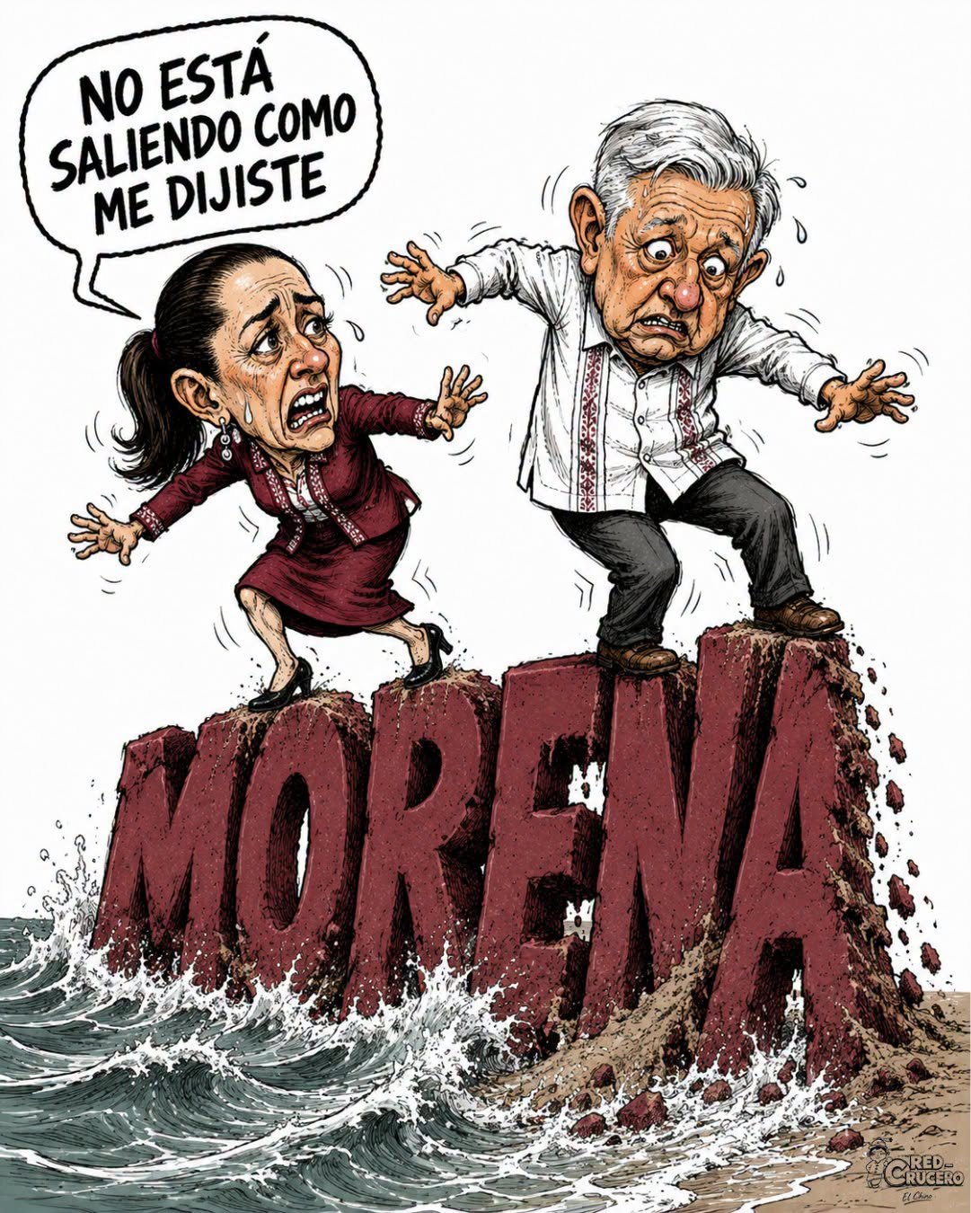 Se cae a pedazos…solito