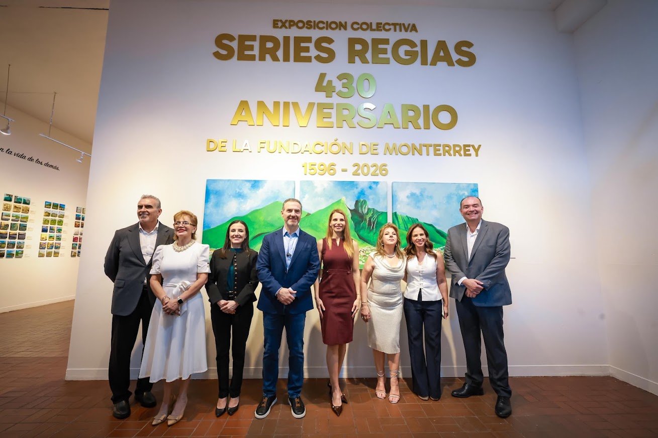 Inaugura Adrián de la Garza “Series Regias”, una muestra que refleja el alma regiomontana