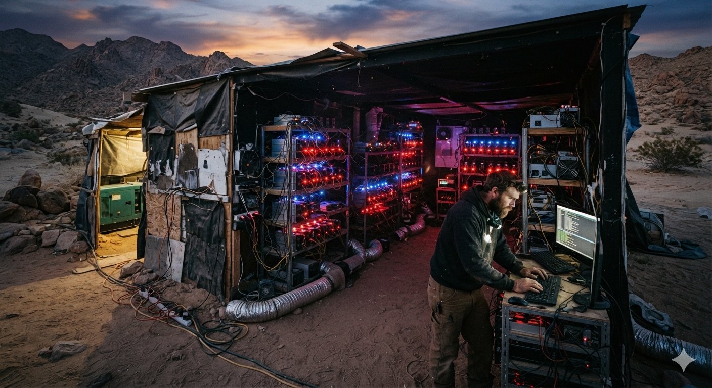 Localizan granja clandestina de criptomonedas en la sierra de Puebla vinculada al lavado de dinero