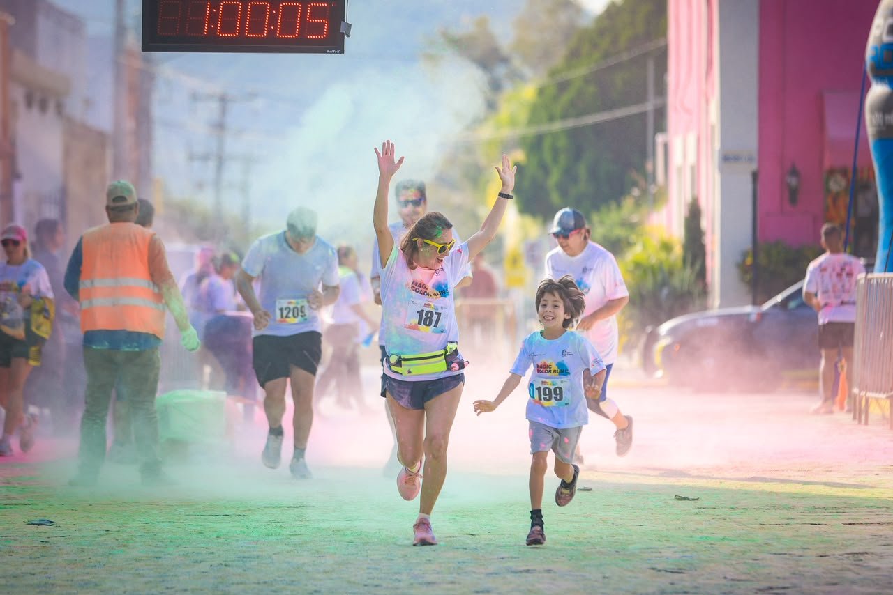 Invita ALcalde de Santiago a Novena Edición de la Magic Color Run a beneficio de la educación