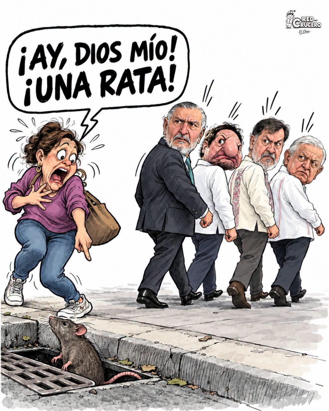 MORENA Y LA COLA PISADA