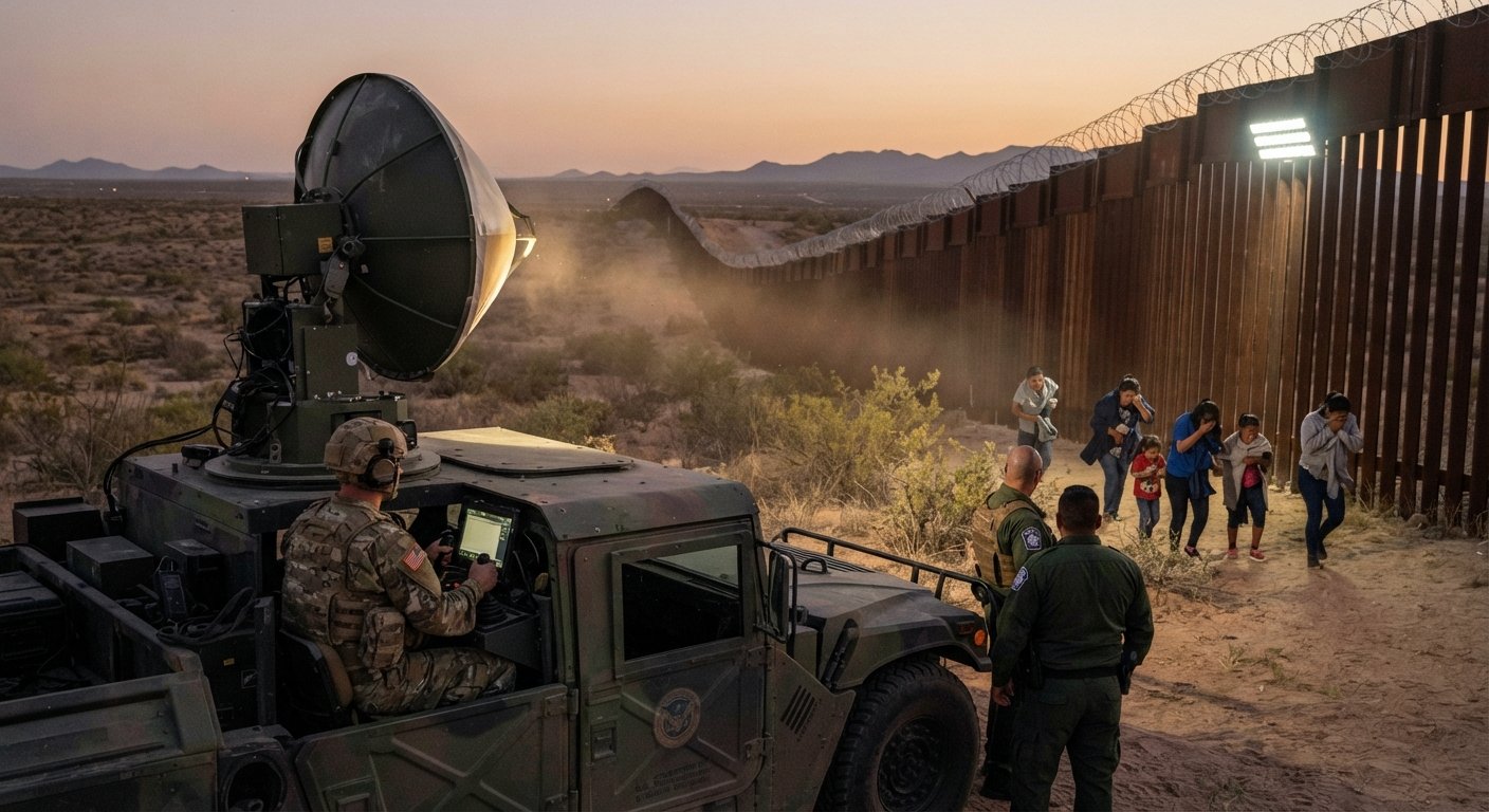 Pentágono autoriza probar nueva arma de calor en la frontera con México para control migratorio