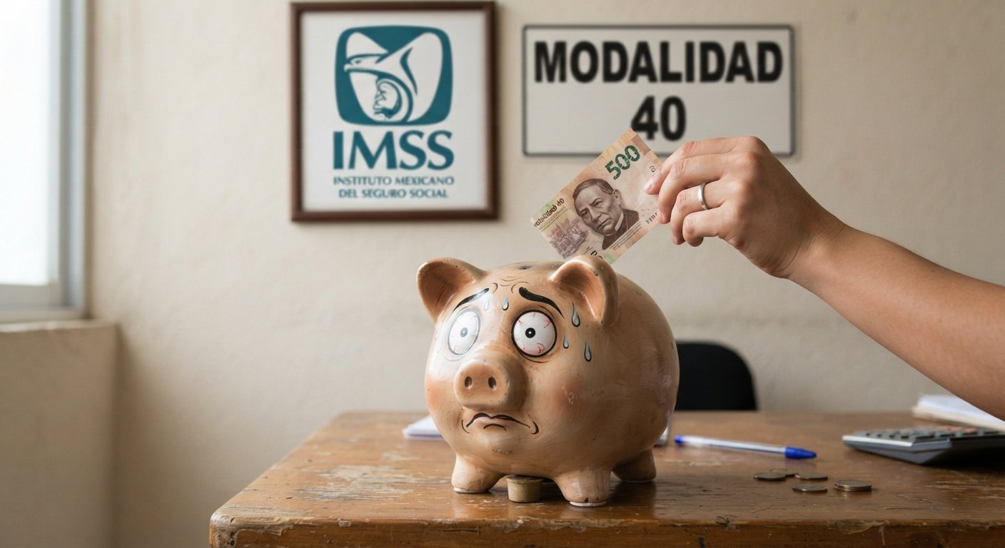 IMSS endurece reglas de la Modalidad 40; nuevos inscritos ya no podrán elevar libremente su salario de cotización