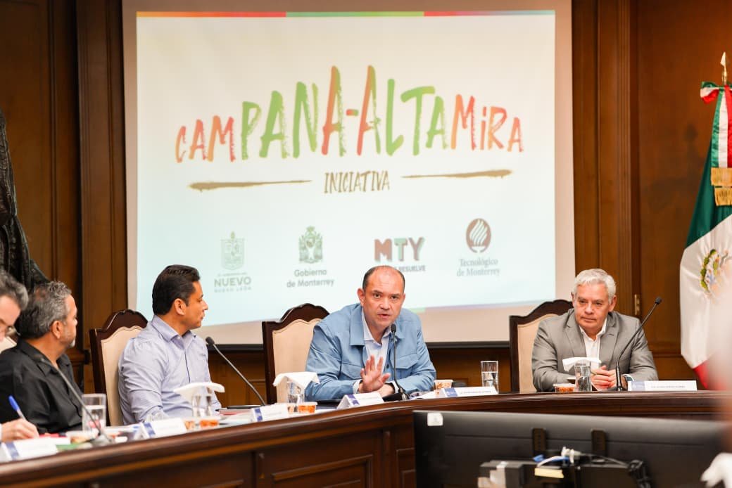 Monterrey destaca inversión de más de 128 millones de pesos en la zona Campana-Altamira